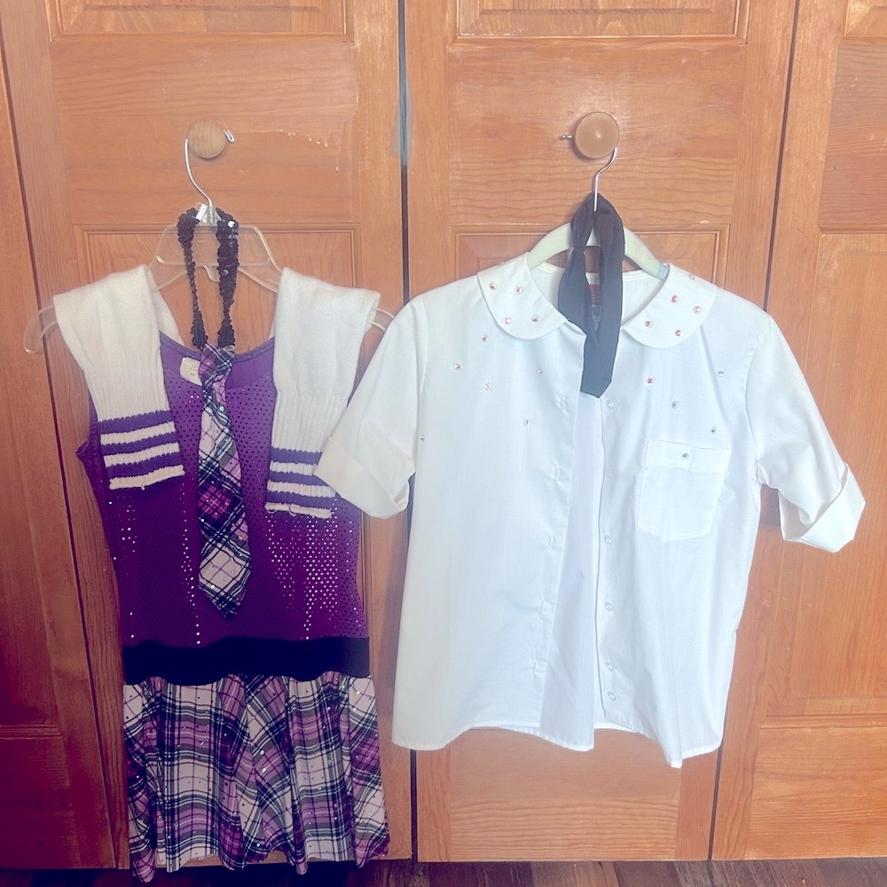 School girl dance costume